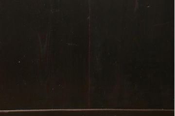 アンティーク建具　大正期　しっかり厚みのある鋲と美しい縦桟が魅力の格子戸1枚(引き戸、建具)(R-040391)