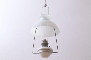 ドイツヴィンテージ　CAMERCO-PICADOR　巻き芯14番　吊り下げ式オイルランプ　(R-040417)