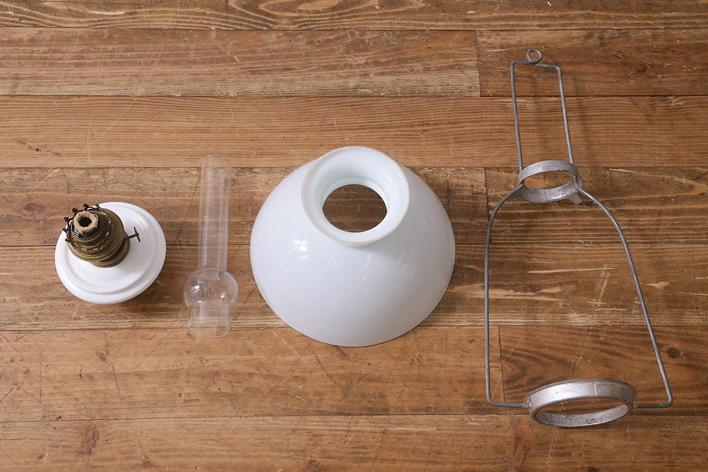 ドイツヴィンテージ　CAMERCO-PICADOR　巻き芯14番　吊り下げ式オイルランプ　(R-040417)