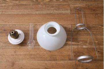 ドイツヴィンテージ　CAMERCO-PICADOR　巻き芯14番　吊り下げ式オイルランプ　(R-040417)