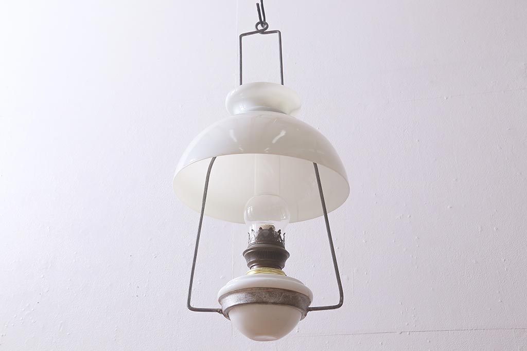 ヴィンテージ雑貨　ドイツ製　CAMERCO-PICADOR　巻き芯14番　吊り下げ式オイルランプ　(R-040418)