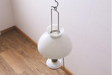ヴィンテージ雑貨　ドイツ製　CAMERCO-PICADOR　巻き芯14番　吊り下げ式オイルランプ(ランタン、ハンギングランプ、ビンテージ)(R-040418)
