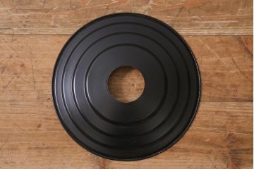 ヴィンテージ雑貨　アメリカビンテージ　未使用品　デッドストック　黒色のアルミシェードが格好いいオイルランプ(吊り下げランプ)(R-040420)