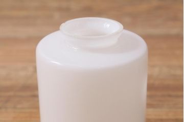 アンティーク照明　戦前　花の透かしがおしゃれな筒型照明(天井照明、ペンダントライト)(R-040425)