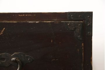 アンティーク家具　明治期　渋い風合いが魅力的な和箪笥(ローボード、時代箪笥)(R-040463)