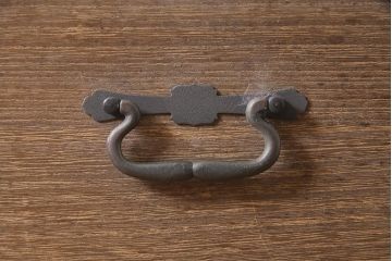 アンティーク家具　和製アンティーク　総桐材　奥行がたっぷりある珍しいサイズの衣装箪笥(チェスト、引き出し)(R-040480)