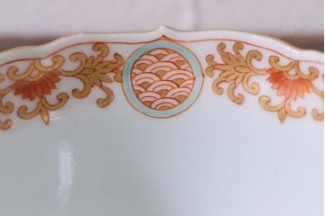 アンティーク雑貨　江戸期　上手物　色絵　向付(蕎麦猪口、湯呑)(R-040483)