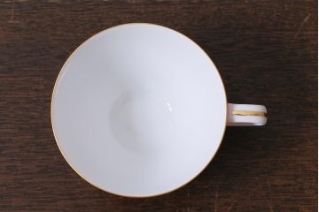未使用品　昭和中期　古いノリタケ(Noritake、日陶)　カップ&ソーサー6客セット　箱付(コーヒーカップ、洋食器)(R-040506)