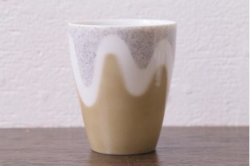 未使用品　昭和中期　古いノリタケ(Noritake、日陶)　急須・湯呑6客・菓子鉢セット　箱付(湯のみ、茶器揃)(R-040507)