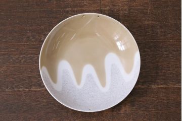 未使用品　昭和中期　古いノリタケ(Noritake、日陶)　急須・湯呑6客・菓子鉢セット　箱付(湯のみ、茶器揃)(R-040507)