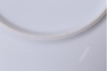 未使用品　昭和中期　古いノリタケ(Noritake、日陶)　急須・湯呑6客・菓子鉢セット　箱付(湯のみ、茶器揃)(R-040507)