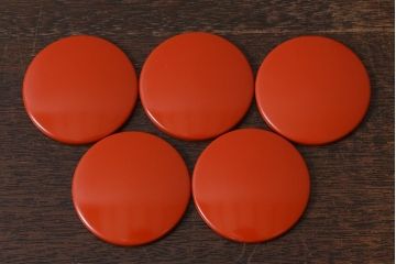 未使用品　昭和中期　古いノリタケ(Noritake、日陶)　急須・湯呑6客・菓子鉢セット　箱付(湯のみ、茶器揃)(R-040507)