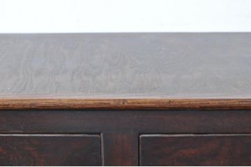 アンティーク家具　三方ケヤキ材　高級感漂う上手物の帳場箪笥(キャビネット、戸棚)(R-040542)