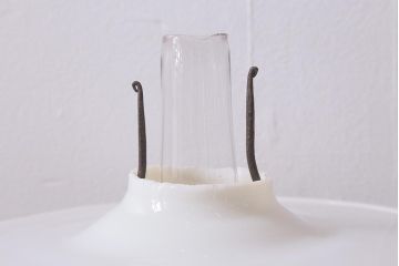 アンティーク雑貨　明治大正　5分芯　ランタン型の座敷ランプ(洋燈、オイルランプ)(R-040546)