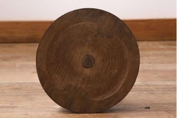 アンティーク雑貨　明治大正　5分芯　ランタン型の座敷ランプ(洋燈、オイルランプ)(R-040546)