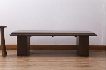 中古　maruni(マルニ木工)　上品なリビングテーブル(ローテーブル、センターテーブル)(R-040547)