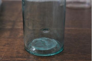 アンティーク雑貨　大正昭和初期　カブトビール　大関赤十字など古いガラス瓶8本(ビン)(R-040557)