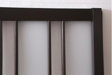 アンティーク建具　昭和中期　すりガラス　落ち着いた雰囲気が魅力的なガラス戸4枚セット(引き戸)(R-040587)