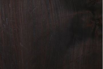 アンティーク建具　明治大正期　ペイント　すりガラス入り　黒い木枠がモダンな格子帯戸4枚セット(引き戸、板戸)(R-040589)