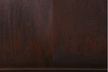 アンティーク建具　組子入り　和モダンスタイルにおすすめな上手物の引き戸2枚セット(ガラス帯戸、建具)(R-040590)