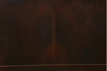 アンティーク建具　組子入り　和モダンスタイルにおすすめな上手物の引き戸2枚セット(ガラス帯戸、建具)(R-040590)