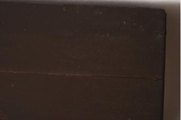 レトロ家具　昭和中期　シンプルなデザインが魅力のサイドテーブル(電話台、飾り台、花台)(R-040594)