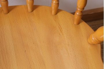 ビンテージ家具　飛騨産業　穂高シリーズ　キツツキマーク　アームチェア(キャプテンチェア)(R-040611)