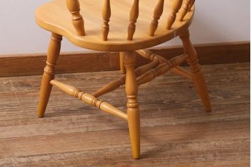 ビンテージ家具　飛騨産業　穂高シリーズ　キツツキマーク　アームチェア(キャプテンチェア)(R-040611)