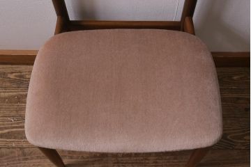 ヴィンテージ家具　G-PLAN(ジープラン)　Danishシリーズ　Larsen(ラーセン)　チーク材　ダイニングチェア(椅子、ビンテージ)(R-040612)