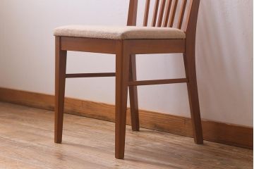 ヴィンテージ家具　イギリスビンテージ　Vanson　北欧スタイルにおすすめなチェア(ダイニングチェア、椅子)(R-040613)