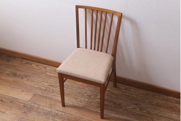 ヴィンテージ家具　イギリスビンテージ　Vanson　北欧スタイルにおすすめなチェア(ダイニングチェア、椅子)(R-040613)