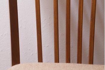 ヴィンテージ家具　イギリスビンテージ　Vanson　北欧スタイルにおすすめなチェア(ダイニングチェア、椅子)(R-040613)