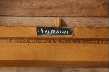 ヴィンテージ家具　イギリスビンテージ　Vanson　北欧スタイルにおすすめなチェア(ダイニングチェア、椅子)(R-040613)