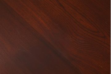 アンティーク家具　昭和初期　栓材　昭和レトロな雰囲気が魅力の丸ちゃぶ台(折りたたみテーブル、座卓、ローテーブル)(R-040615)