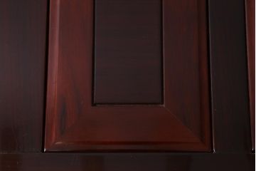 ヴィンテージ家具　カリン材(花梨材)　天板極厚　貫禄のある重厚な佇まいの関西火鉢(ローテーブル、長火鉢、座卓、リビングテーブル、囲炉裏、ビンテージ)(R-040617)