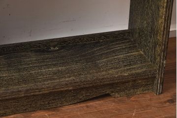 アンティーク家具　和製アンティーク　経年により味わい深さを増したブックシェルフ(本棚、オープンラック、収納棚、飾り棚)(R-040619)