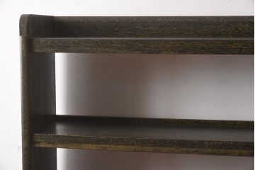 アンティーク家具　和製アンティーク　シンプルで使い勝手の良いブックシェルフ(本棚、オープンラック、収納棚、飾り棚)(R-040621)