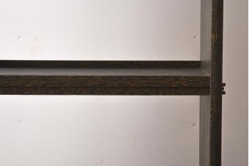 アンティーク家具　和製アンティーク　シンプルで使い勝手の良いブックシェルフ(本棚、オープンラック、収納棚、飾り棚)(R-040621)