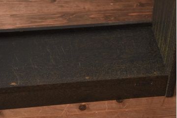 アンティーク家具　和製アンティーク　シンプルで使い勝手の良いブックシェルフ(本棚、オープンラック、収納棚、飾り棚)(R-040621)