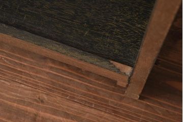 アンティーク家具　和製アンティーク　シンプルで使い勝手の良いブックシェルフ(本棚、オープンラック、収納棚、飾り棚)(R-040621)