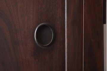 アンティーク家具　和製アンティーク　明治大正期　前面ケヤキ材　極太框　上手物　凛とした存在感が溢れる重ね帳場箪笥(重ね箪笥、収納棚)(R-040625)
