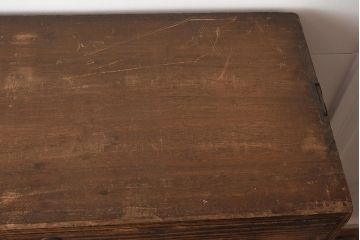 アンティーク家具　昭和初期　総桐材　すっきりとしたデザインが魅力の重ね箪笥(衣裳箪笥、引き出し、桐箪笥、桐たんす)(R-040632)