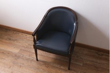 中古　maruni(マルニ木工)　KENT-COURT(ケントコート)　ブリティッシュコレクション　アームチェア(1Pソファ、一人掛け)(定価約30万円)(R-040644)