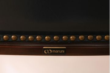 中古　maruni(マルニ木工)　KENT-COURT(ケントコート)　ブリティッシュコレクション　アームチェア(1Pソファ、一人掛け)(定価約30万円)(R-040644)