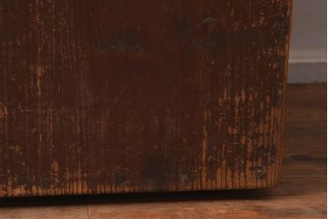 アンティーク家具　和製アンティーク　昭和初期　使い込まれた風合いがレトロな収納棚(戸棚、キャビネット)(R-040662)