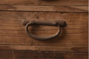 アンティーク家具　和製アンティーク　明治大正期　味わい深い和の雰囲気漂う小引き出し(小物収納)(R-040677)