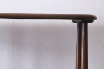 ヴィンテージ家具　イギリスビンテージ　ERCOL(アーコール)　落ち着いた木色のルームディバイダー(飾り棚、ラック)(R-040682)
