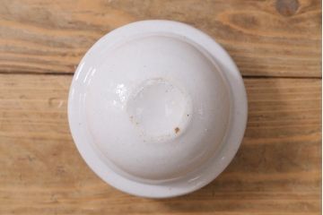 アンティーク雑貨　日本製　ASAHI　巻き芯14番　フリルシェードがおしゃれな吊り下げ式オイルランプ(ランタン、ハンギングランプ)(R-040686)