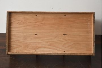 レトロ雑貨　栓材　素朴な木の風合いが味のあるブックスタンド(本立て)(R-040694)