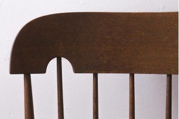 中古　飛騨産業　穂高　ナラ材　使い勝手のよいシンプルなロッキングチェア(アームチェア)(R-040696)